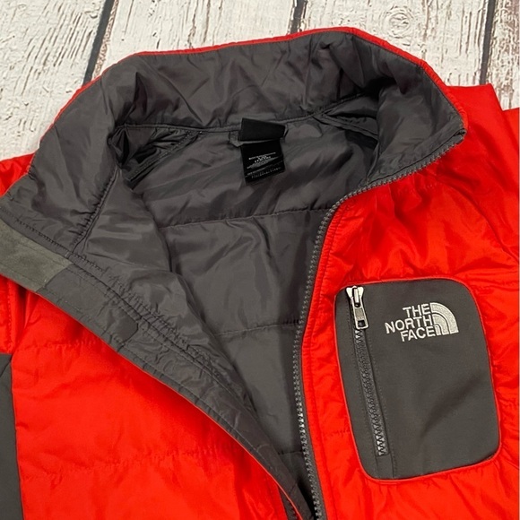 Boys The North Face Red Zip Up Outerwear Liner Outerwear Jacket - Picture 7 of 11